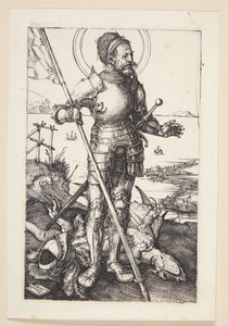 Św. Jerzy na piechotę autorstwa Albrecht Dürer