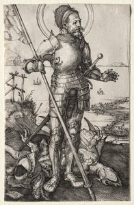 Św. Jerzy na piechotę autorstwa Albrecht Dürer
