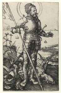 Stojący św. Jerzy, 1502 autorstwa Albrecht Dürer