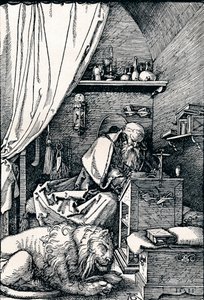 Św. Hieronim w swojej celi, 1511 1906 autorstwa Albrecht Dürer