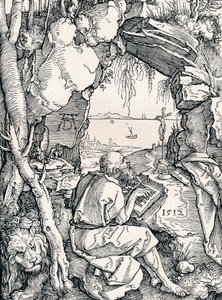 Św. Hieronim w jaskini, 1512 1906 autorstwa Albrecht Dürer