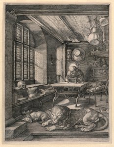 Św. Hieronim w swoim gabinecie autorstwa Albrecht Dürer