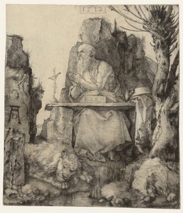 Św. Hieronim na pustkowiu Święty Hieronim na pustkowiu autorstwa Albrecht Dürer
