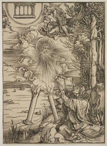 Św. Jan pożerający księgę autorstwa Albrecht Dürer
