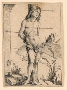 Św. Sebastian w Kolumnie autorstwa Albrecht Dürer