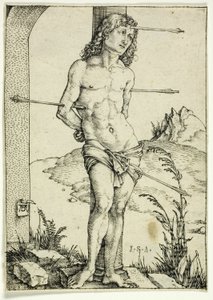 Św. Sebastian w Kolumnie autorstwa Albrecht Dürer