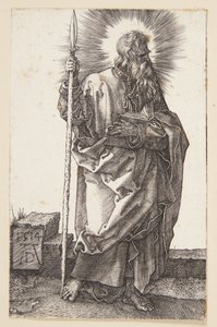 Św. Tomasz autorstwa Albrecht Dürer