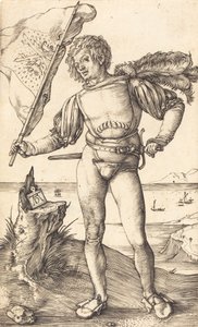 chorąży, ok. 15021503. autorstwa Albrecht Dürer