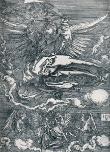 Sudarium wystawione przez anioła, 1516 1906 autorstwa Albrecht Dürer