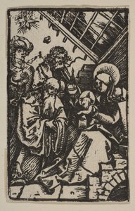 Adoracja Królów.n.d. autorstwa Albrecht Dürer