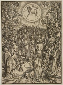 Adoracja Baranka autorstwa Albrecht Dürer