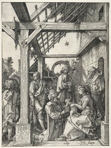 Pokłon Trzech Króli autorstwa Albrecht Dürer