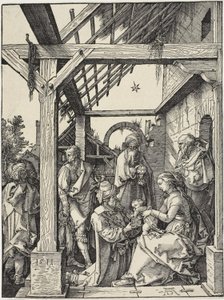 Pokłon Trzech Króli autorstwa Albrecht Dürer