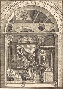 Zwiastowanie autorstwa Albrecht Dürer