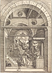 Zwiastowanie autorstwa Albrecht Dürer