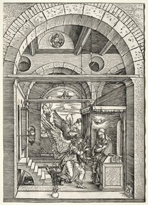 Zwiastowanie autorstwa Albrecht Dürer
