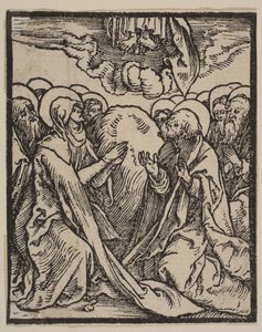 Wniebowstąpienie.n.d. autorstwa Albrecht Dürer