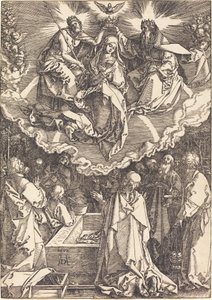Wniebowzięcie i Koronacja Dziewicy autorstwa Albrecht Dürer