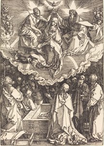 Wniebowzięcie i Koronacja Dziewicy autorstwa Albrecht Dürer