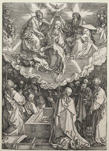 Wniebowzięcie i Koronacja Dziewicy autorstwa Albrecht Dürer