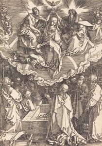 Wniebowzięcie i Koronacja Matki Boskiej, 1510. autorstwa Albrecht Dürer