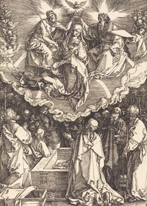 Wniebowzięcie i Koronacja Matki Boskiej, 1510. autorstwa Albrecht Dürer