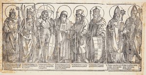 Austriaccy święci autorstwa Albrecht Dürer