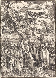 Babilońska dziwka autorstwa Albrecht Dürer