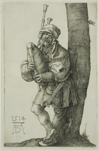 Bag-Piper autorstwa Albrecht Dürer