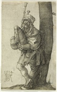 Bag-Piper autorstwa Albrecht Dürer