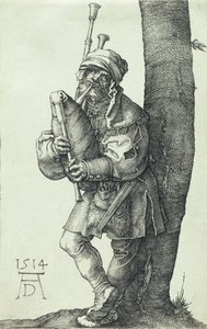 Dudziarz, 1514 autorstwa Albrecht Dürer