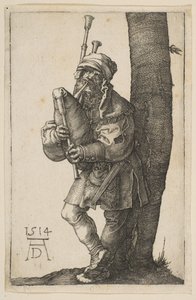 Dudziarz, 1514. autorstwa Albrecht Dürer