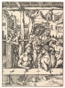 Dom Łaźni.n.d. autorstwa Albrecht Dürer
