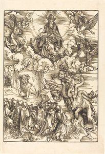 Bestia z dwoma rogami jak baranek autorstwa Albrecht Dürer