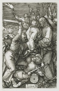 Zdrada Chrystusa autorstwa Albrecht Dürer