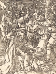 Zdrada Chrystusa, prawdopodobnie ok. 15091510. autorstwa Albrecht Dürer