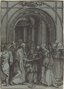 Zaręczyny Dziewicy autorstwa Albrecht Dürer