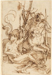 Rodzina Centaurów autorstwa Albrecht Dürer