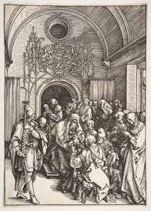 Obrzezanie, z Życia Dziewicy.n.d. autorstwa Albrecht Dürer