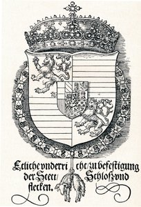 Herb Ferdynanda I, króla Węgier i Czech, 1527 1906 autorstwa Albrecht Dürer