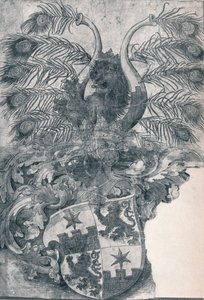 Herb Wilhelma i Wolfganga Roggendorffów, 1520 1906 autorstwa Albrecht Dürer