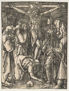 Ukrzyżowanie, z Małej pasji, ca. 1509. autorstwa Albrecht Dürer