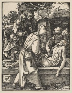 Złożenie, z Małej pasji, ca. 1509. autorstwa Albrecht Dürer