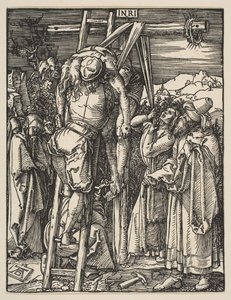 Zejście z Krzyża, z Małej Męki, ok. 201 1509. autorstwa Albrecht Dürer