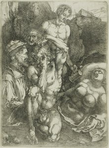 Zdesperowany człowiek autorstwa Albrecht Dürer