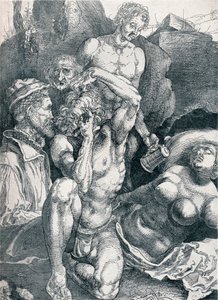 Zdesperowany człowiek, 1513-1517 1906 autorstwa Albrecht Dürer