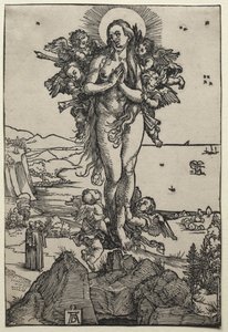 Ekstaza Marii Magdaleny autorstwa Albrecht Dürer