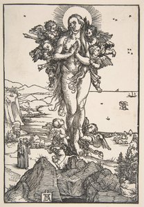 Ekstaza św. Marii Magdaleny.n.d. autorstwa Albrecht Dürer