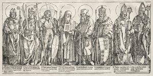 Ośmiu Świętych Austrii, ok. 1930 r. 1515. autorstwa Albrecht Dürer
