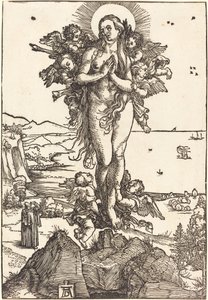 Podwyższenie św. Marii Magdaleny autorstwa Albrecht Dürer